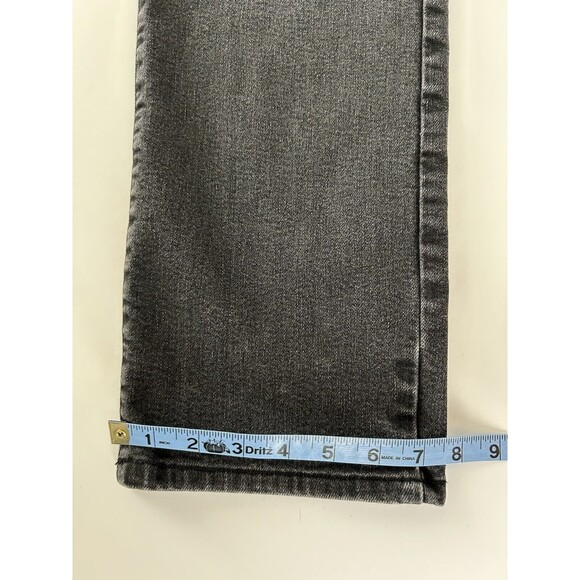 Lucky Brand 363 Vintage Straight Jeans Mens Actual Sz 31x29 Black Denim Stretch - Picture 11 of 13